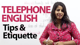 Telephone Tips & Etiquette - Telephone Etiquette to sound impressive - Free English lesson