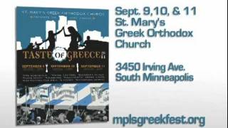 Minneapolis Greek Festival - Taste of Greece - September 9-11, 2011
