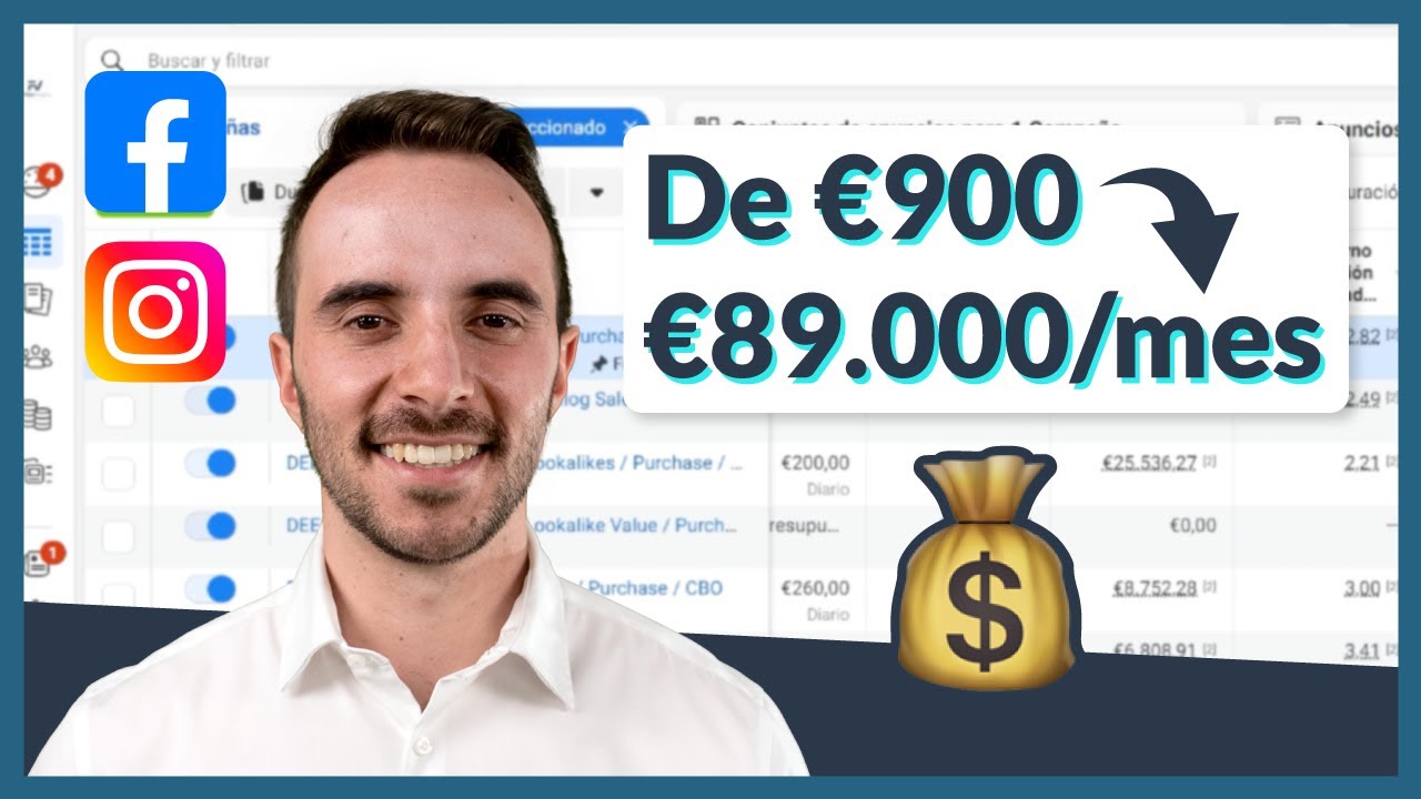 🚀 7 pasos para ESCALAR en FACEBOOK ADS: de €900 a €89,000 / mes