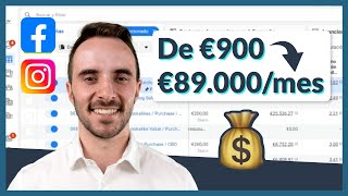 7 pasos para ESCALAR en FACEBOOK ADS: de €900 a €89,000 / mes