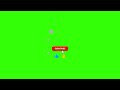 Liquid YouTube Subscribe Button Animation Green Screen Effects