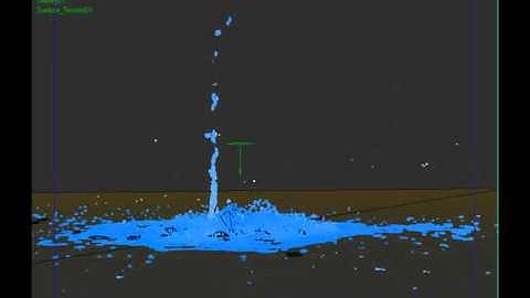 ncloth shatter example &  fluid dynamics(water blast)