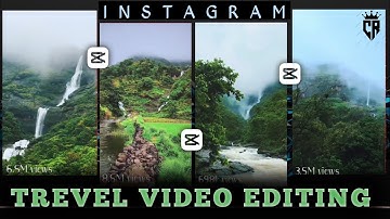 How To Create Travel SFX Reels Editing Tutorial Capcut | Travel video editing capcut | tutorial