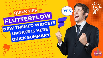 WOW, Finally! - New Themed Widgets in #FlutterFlow, Game Changer!