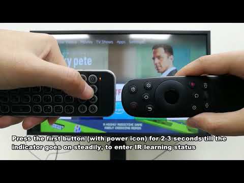 How to Program with TV REMOTE (Fire stick keyboard )