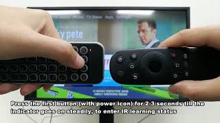 How to Program with TV REMOTE (Fire stick keyboard )
