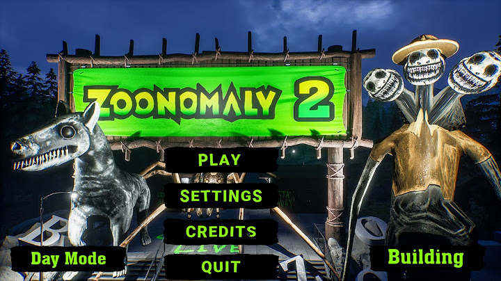 Zoonomaly 2 Official Teaser Trailer Full Game Play - Zookeeper Devil 3 Head And Hell Horse