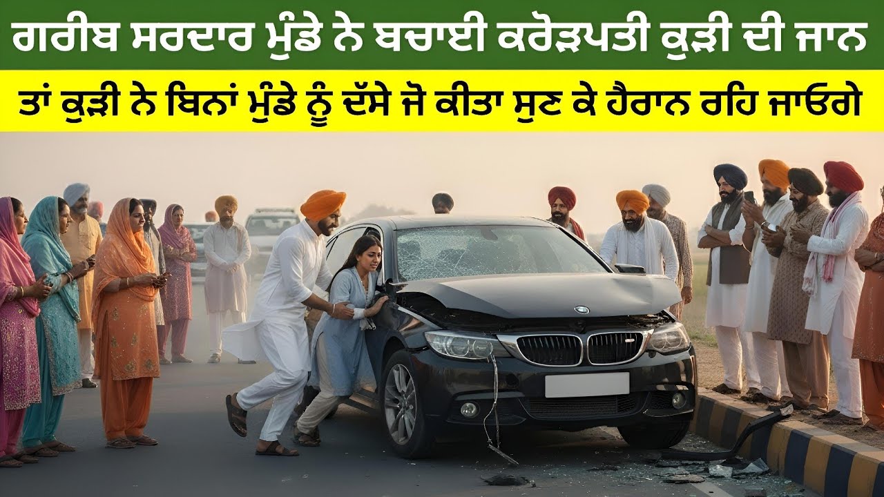 ਗਰੀਬ ਸਰਦਾਰ ਮੁੰਡੇ ਨੇ ਬਚਾਈ ਕਰੋੜਪਤੀ ਕੁੜੀ ਦੀ ਜਾਨ ਤਾਂ ਕੁੜੀ ਨੇ ਬਿਨਾਂ ਦੱਸੇ ਜੋ ਕੀਤਾ ਸੁਣ ਕੇ ਹੈਰਾਨ ਰਹਿ ਜਾਓਗੇ