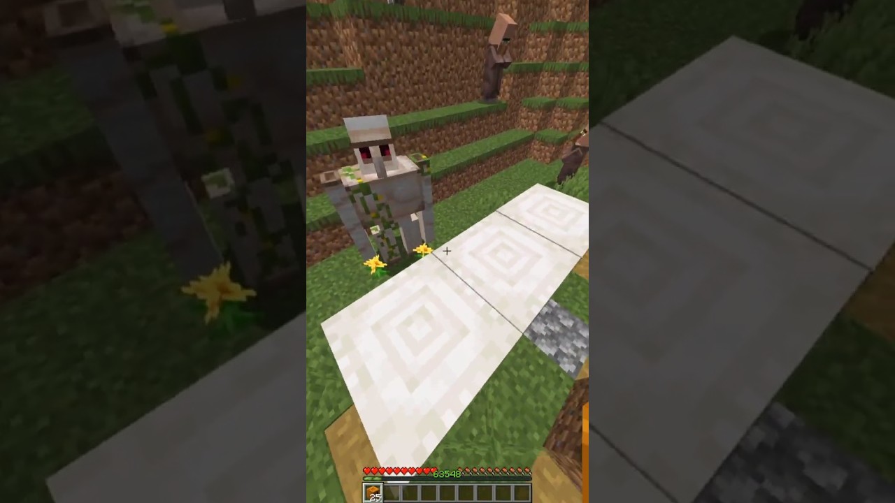 This Iron golem is not letting me summon quartz pillar golem 