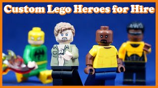 Starting my Lego Defenders Collection: Custom Lego Netflix Luke Cage and Iron Fist by Jaka Brick