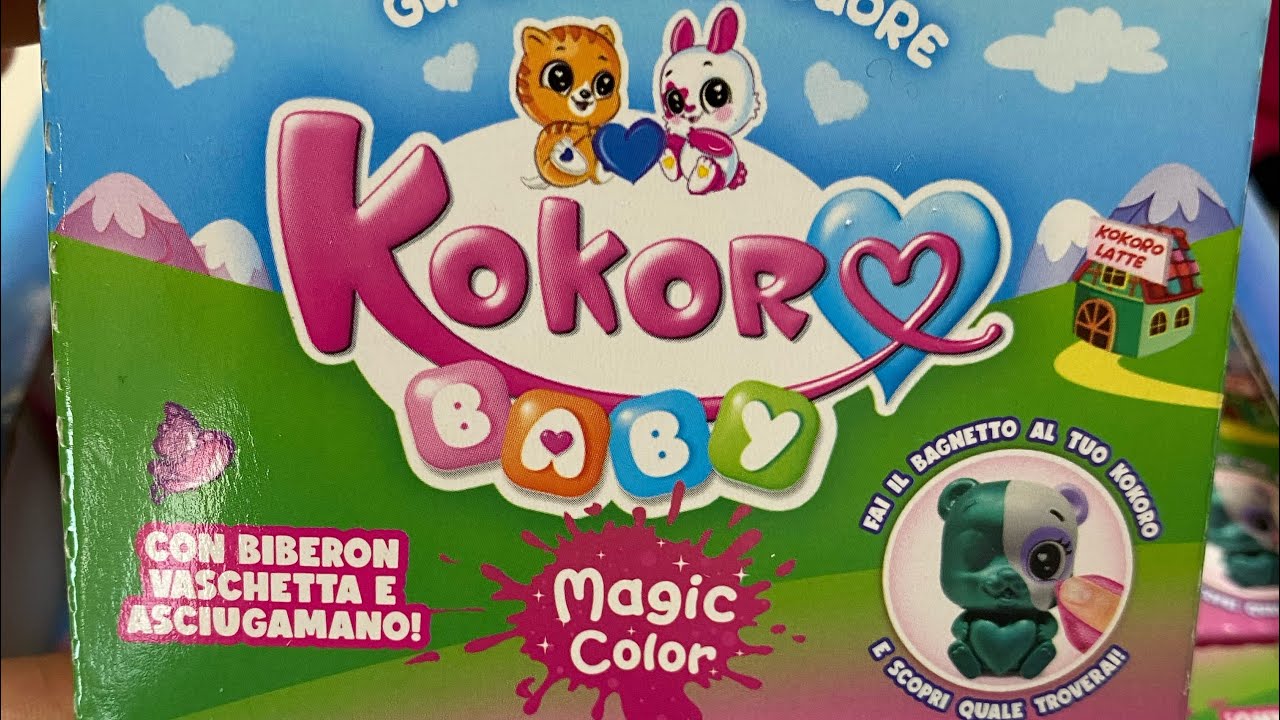 ★新品・未開封・送料込★KOKORO Kid jingdwang gyaromi Kokoro baby, magic color!! By ‪@SbabamItalia‬ - YouTube