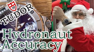 Tudor Hydronaut Accuracy Check (and Santa Hits Horological Bottom!)