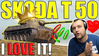 In Love with Škoda T 50: Perfect Burst Fire! | World of Tanks