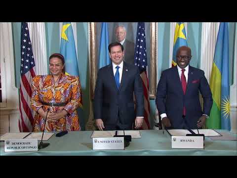 U.S. Brokers Peace Deal with Democratic Republic of the Congo and Rwanda