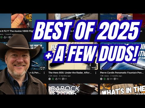 Best Fountain Pens of 2025: Budget Picks, Affordable Luxury, Pocket Pens & The Biggest DUDS!