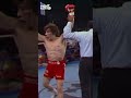 Arturo Frias vs Ray Mancini - First Round FIGHT