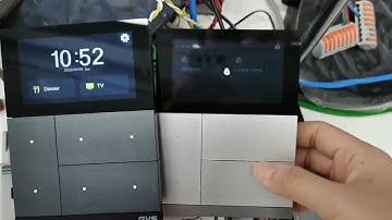 Knx/Eib Gvs K-Bus Smart Home Waltz Touch+ Pad Temperature Controller Lighting/AC/Scene/Shutter/Music