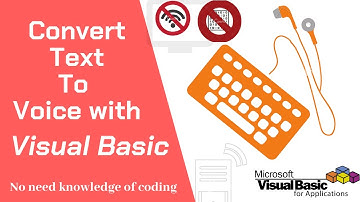 Convert Text To Voice With Visual Basic