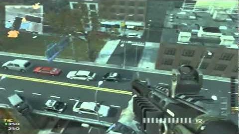 MW3 Intersection Barrier Glitch.