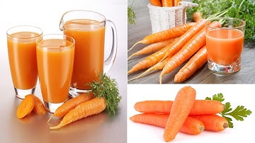 Lợi ích của nước ép cà rốt
