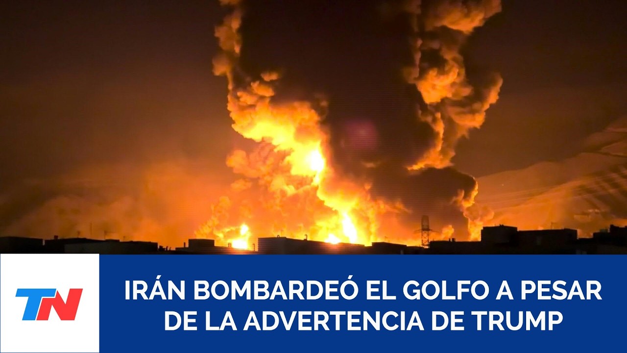 Irán atacó a países del Golfo con bases militares de EE.UU. a pesar de la advertencia de Trump