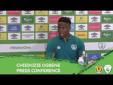 PRESS CONFERENCE | Chiedozie Ogbene | Scotland vs Ireland