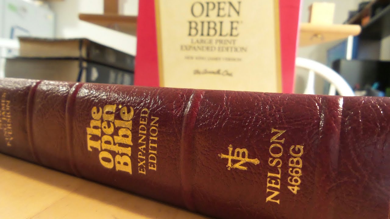 The Open Bible Why I Love It, Hear Ya Go My Fellow Bible Geeks.