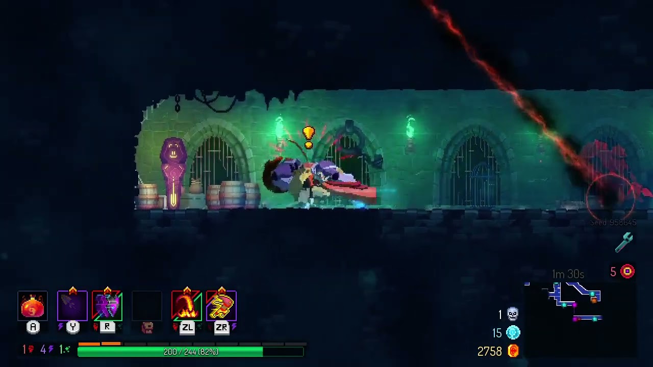 Dead Cells Glitches: Lightspeed Height Reset