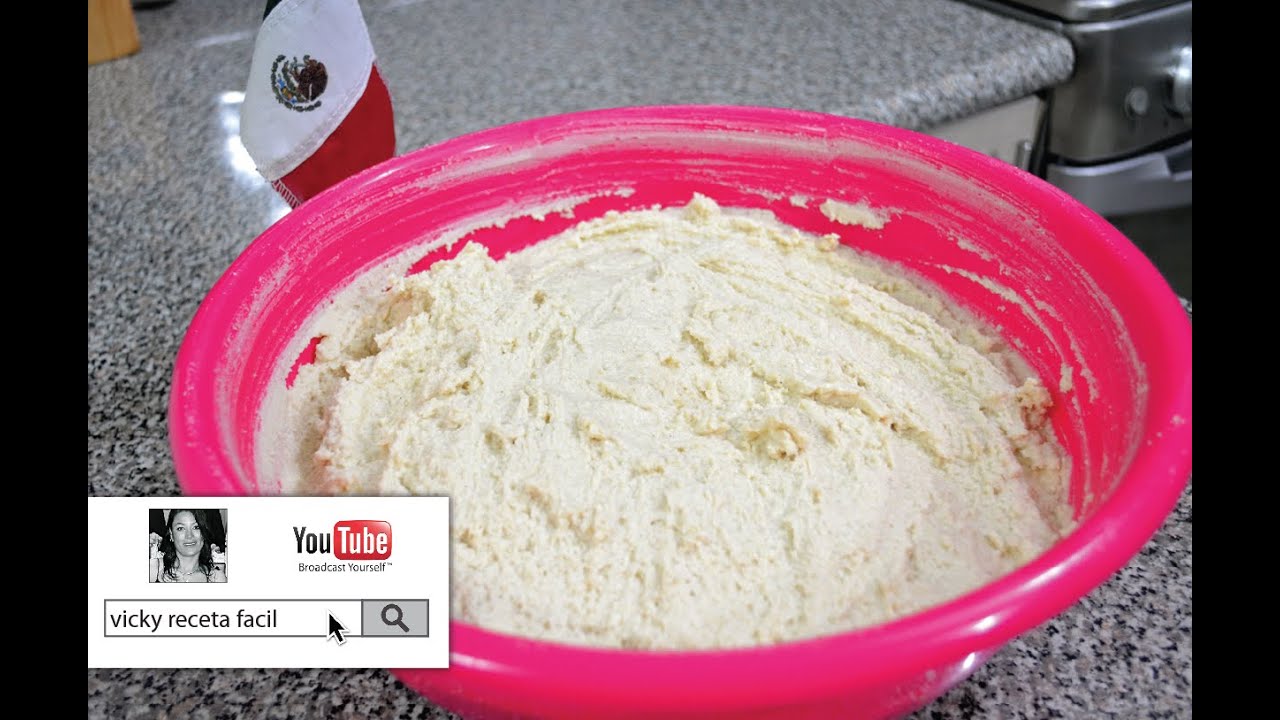 MASA PARA TAMALES | #VickyRecetaFacil | VICKY RECETA FACIL