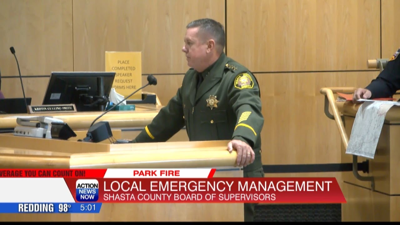 Shasta County declares local emergency due to Park Fire - YouTube