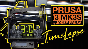 Original PRUSA i3 MK3S Kit Assembly Timelapse - Amazing Octolapse Test Print at end in 4K!