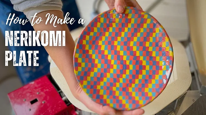 How to Make a Nerikomi Plate with Colored Clay