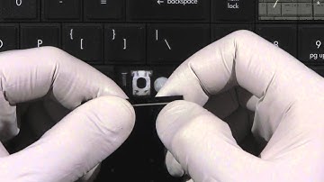 How to Replace Keycap Cap HP G7 G7-1000 Keyboard Key Replacement