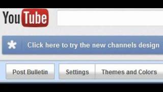 YouTubes new channel design