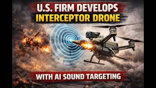 U.S. firm develops interceptor drone with AI sound targeting