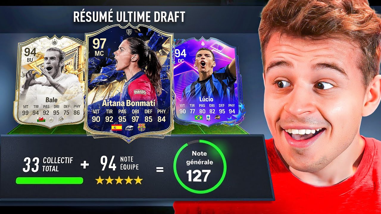 Unqe 127 WORLD RECORD DRAFT AVANT TOTS sur FC 25 ! - YouTube