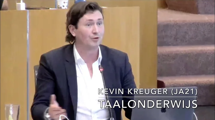Kevin Kreuger (JA21): Taaloffensief faalt door gel...