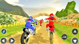 Motocross Race Multiple Dirt Bikes Game | Dirt Bikes Motorcycle Game | Motorcycle Bikes Racing Game screenshot 1