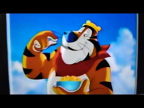 CM　Kellogg　コーンフロスティ　チョコフロスティ　トニー　スーパーがんばりパワー　2002年
