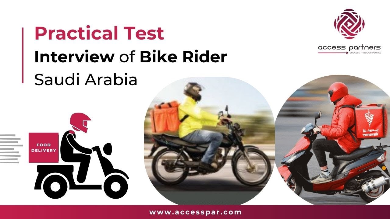 Bike Rider client Interview in Mumbai and Delhi for Saudi Arabia ...