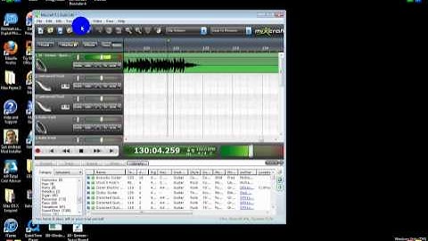Quick tutorial on Mixcraft 5!