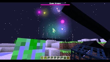 Minecraft - Having Fun with Fireworks