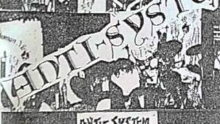 Anti System Tomorrows nightmare, 83
Rare song from Anti-System, recorded just before their dual vocal stage (I think Liam sings on this one). Amazingly energetic, youthful, snotty, fast, pummeling anarcho hardcore-punk. It is unclear exactly when or where the gig took place, (Nottingham or Bradford? March or august 1983?). Anti System Tomorrows nightmare, 83