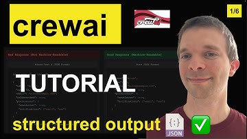 Crewai Structured Output Tutorial: The Secret to 100% Reliable CrewAI Agents