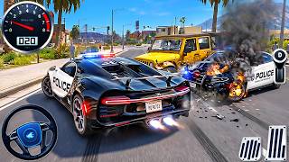 Cop Cars Driving Multi-Storey 3D - US Real Police Car Chase Simulator - Android GamePlay screenshot 2