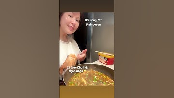 CÁ CƠM KHO TIÊU niềm Tây quê em ăn rau luộc là hết sảy luôn doisongmy #Maingyuen #chaongaymoi💓