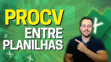 Procv Entre Duas Planilhas no Excel | Puxar Informação de uma Planilha para Outra