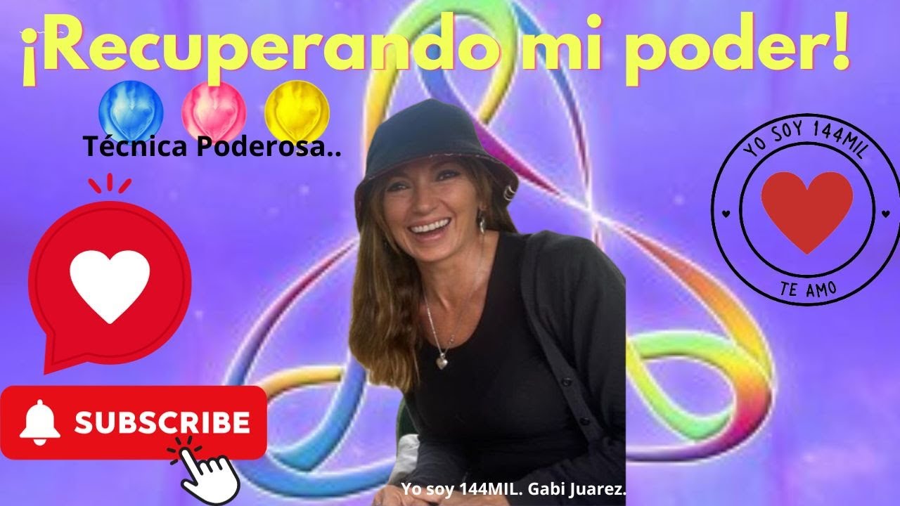 Estoy recuperando mis 2 Hebras de ADN aquí y ahora. Yo soy 144MIL. Gabi Juarez.