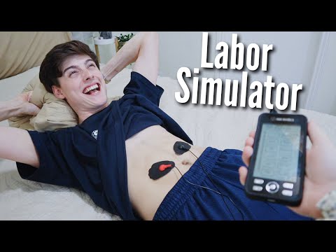 Teen Dad Tries Labor Pain Simulation!