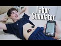 Teen Dad Tries Labor Pain Simulation!